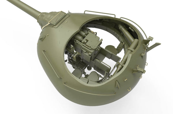 1/35 scale model Miniart T-54-3 Mod. 1951 with Interior