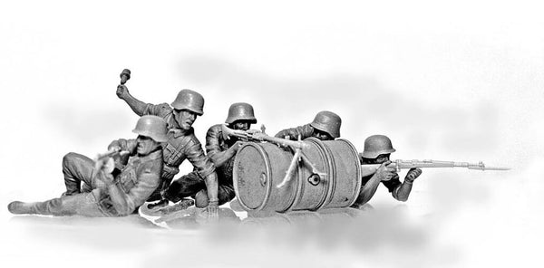 MasterBox German Infantry Eastern Front Battle Series, Kit No.1 