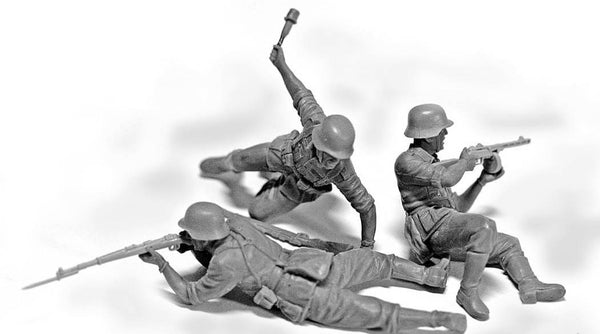 MasterBox German Infantry Eastern Front Battle Series, Kit No.1 