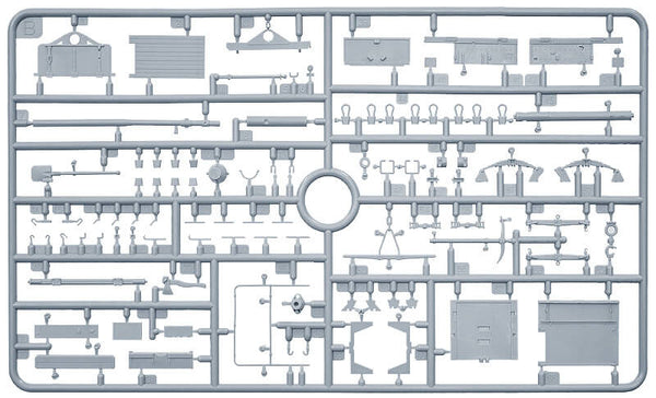 1/35 scale model Miniart Soviet Field Kitchen w/Horses Plastic Figure 35057