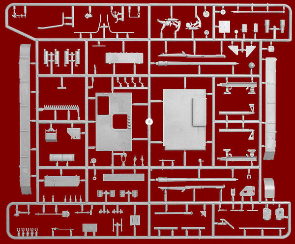 1/35 scale model Miniart German Jagdpanzer SU-76 (r) w/Crew kit 35053 Panzer tank