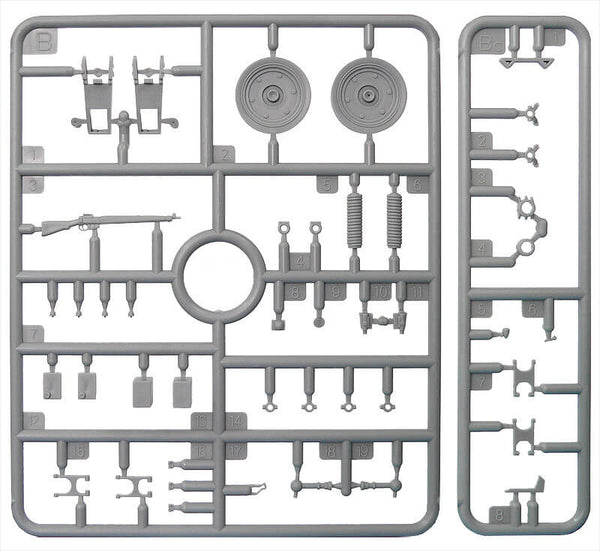 1/35 scale model Miniart Dingo Scout Car Mk II Pz. Kpfw. Mk I 202 e w/Crew 35074