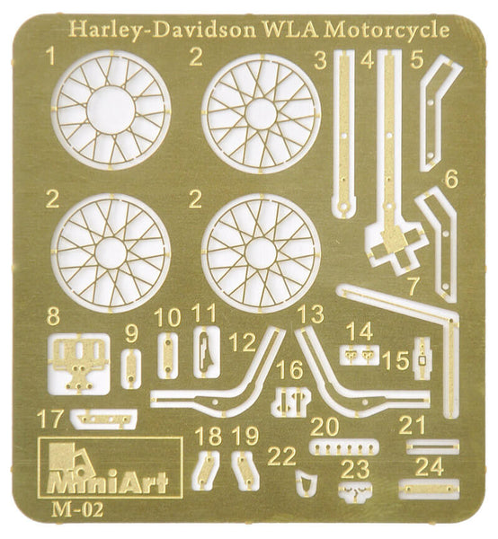 1/35 scale model Miniart US Motorcycle Repair Crew 35101