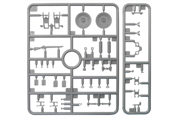 1/35 scale model Miniart Leichter Pz.Kpfw. 202(e) with Crew Dingo Mk.I Afrika Korps