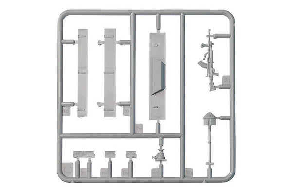 1/35 scale model Miniart Leichter Pz.Kpfw. 202(e) with Crew Dingo Mk.I Afrika Korps