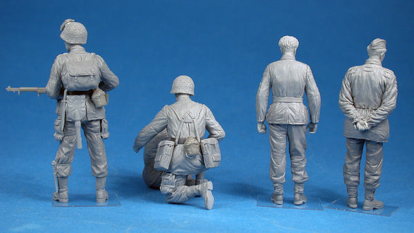 1/35 scale model Miniart US 101st Airborne Division Normandy 1944