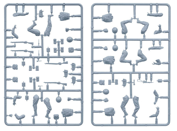 1/35 scale model Miniart British Tank Riders NW Europe 35118