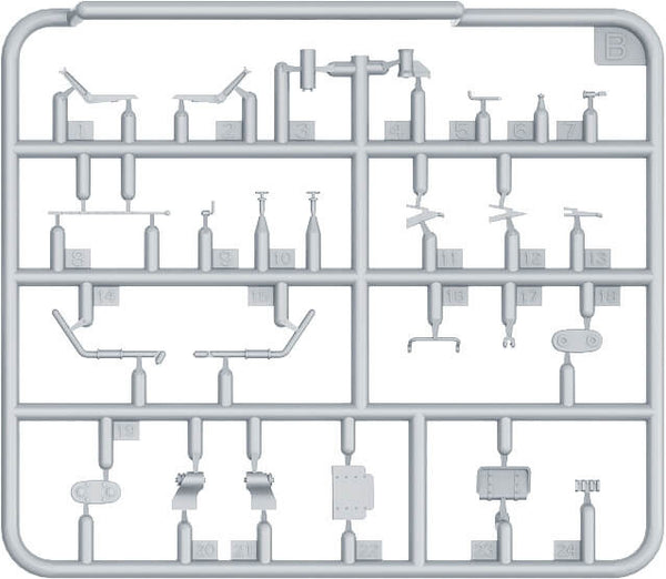 1/35 scale model Miniart German Field Gun FK39r 7.62 cm Plastic kit 35104