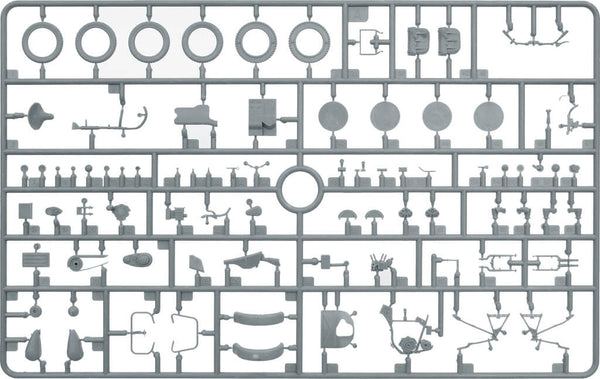 1/35 scale model Miniart U.S. Motorcycle WLA With Rifleman