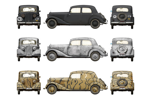 1/35 scale model Miniart Personenwagen Typ 170V Saloon Special Edition