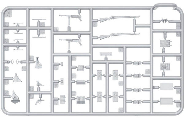 1/35 scale Miniart German Infantry Weapons and Equipment