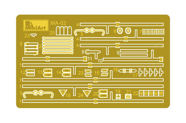 1/35 scale Miniart German Infantry Weapons and Equipment