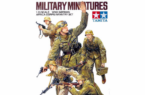 1/35 scale model Tamiya German Africa Korps Infantry TAM35314