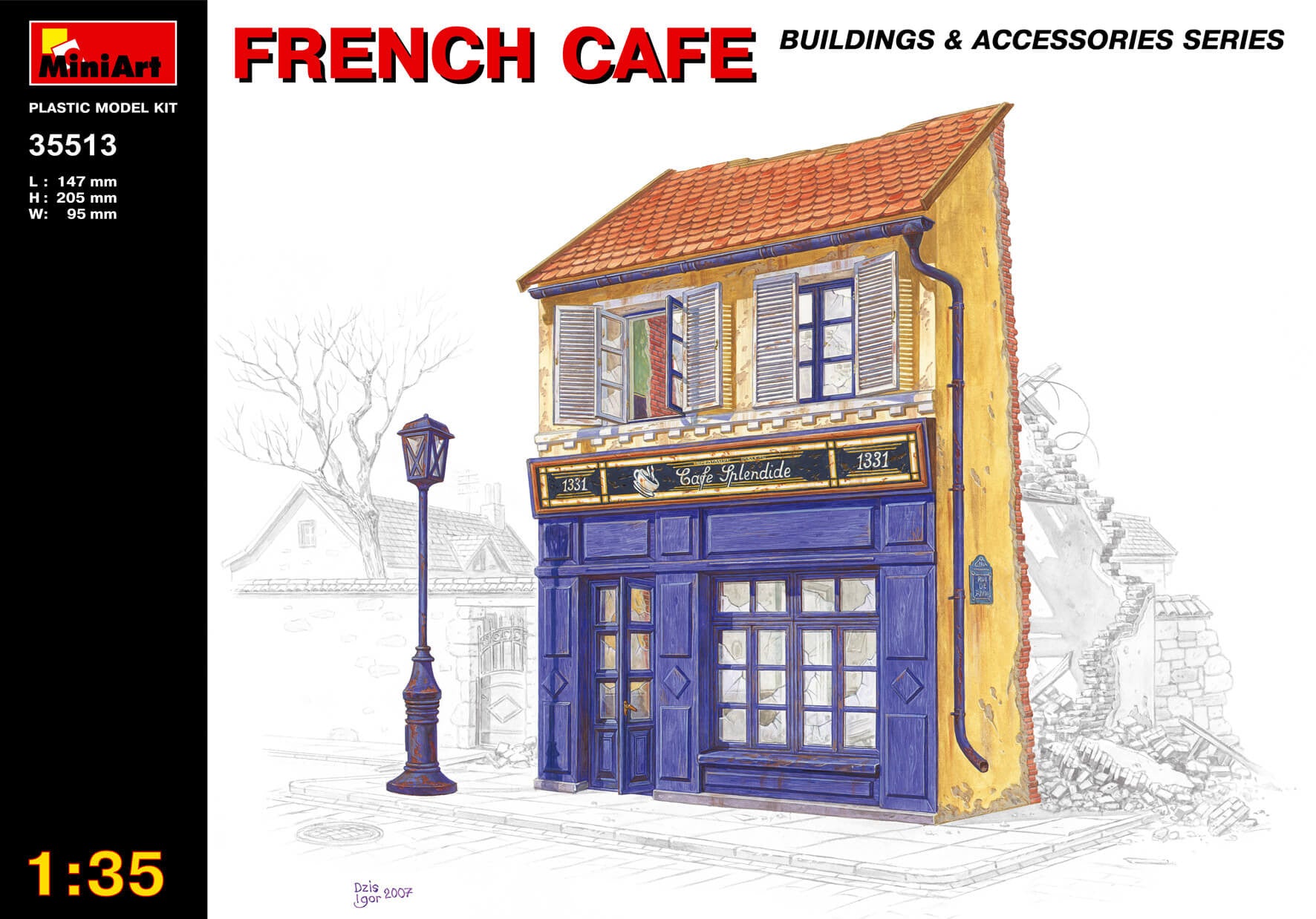 Modern Café Visitors, MiniArt 38085 (2024 Modern Café Visitors, MiniArt 38085 (2024