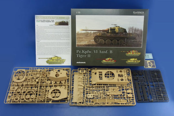 1/35 scale model Eduard Profipack Pz.Kpfw. VI Ausf. B Tiger II