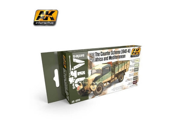 AK Interactive The Caunter Scheme 1940-41 Africa and Mediterranean AK4030
