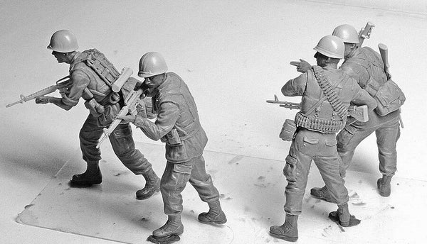 1/35 scale model MasterBox Jungle Patrol Vietnam War