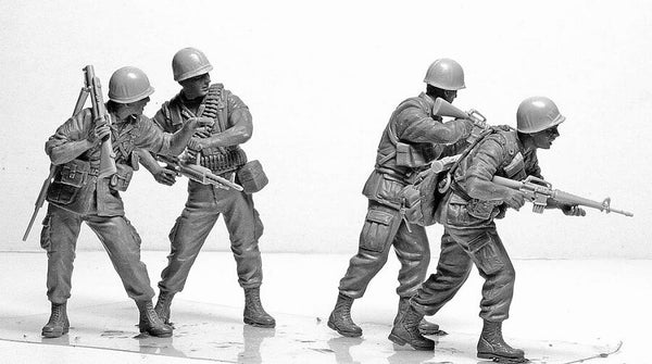 1/35 scale model MasterBox Jungle Patrol Vietnam War