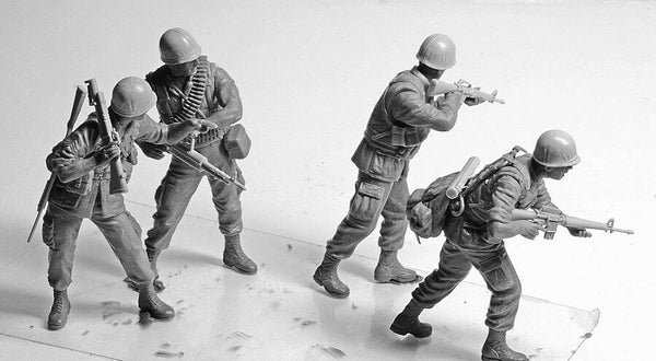 1/35 scale model MasterBox Jungle Patrol Vietnam War