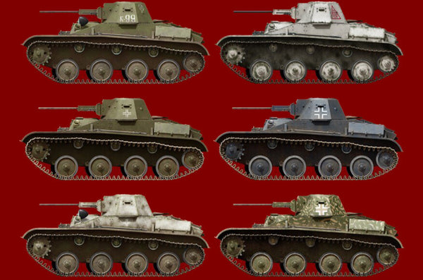 1/35 scale model Miniart T-60 Early Series with Interior