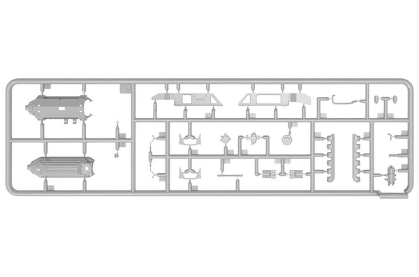 1/35 scale model Miniart T-54-3 Mod. 1951 with Interior