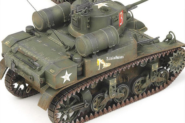 1/35 scale model Academy US M3A1 Stuart Light Tank (Replaces ACA01398)