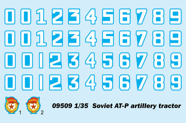 1/35 scale Trumpeter Soviet AT-P Artillery Tractor