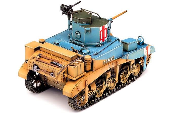 Vallejo MODEL Color: WWII Desert British & German Armour & Infantry - 6  colori acrilici 17 ml VALLEJO AV70208