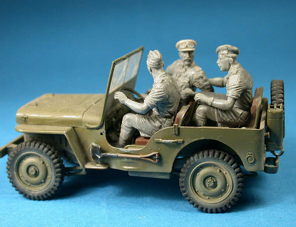 Miniart 1/35 - British Jeep Crew