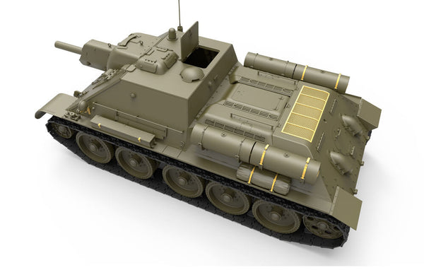 1/35 scale model Miniart SU-122 (Mid Production) Full Interior