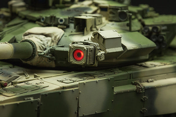 1/35 scale model Meng Russian Main Battle Tank T-90 with TBS-86 Tank Dozer