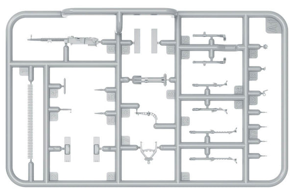 1/35 scale model Miniart German Machine Gun Set