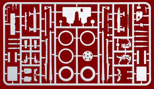 1/35 scale model Miniart Soviet Artillery Crew on Maneuvere