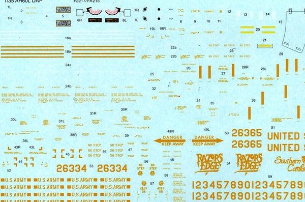 1/35 scale model Academy Sikorsky AH-60L DAP Black Hawk (Replaces ACA02217)
