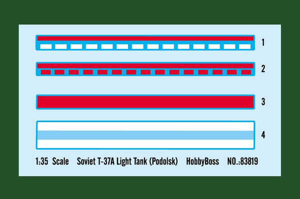 HobbyBoss 1/35 Soviet T-37 Amphibious Tank