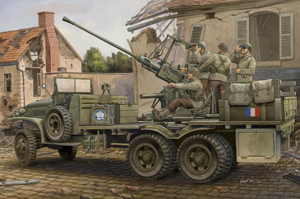 1/35 scale HobbyBoss GMC Bofors 40mm Gun