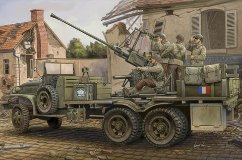 1/35 scale HobbyBoss GMC Bofors 40mm Gun