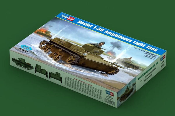  1/35 scale model HobbyBoss Soviet T-38 Amphibious Light Tank