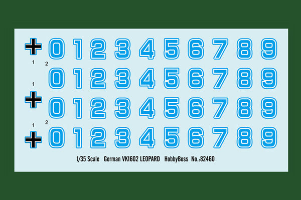 1/35 scale model HobbyBoss German VK1602 Leopard 82460 Panzer Tank