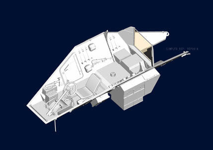 1/35 scale model HobbyBoss Sd. Kfz. 223 Leichter Panzerspahwagen Funk Plastic kit 82443