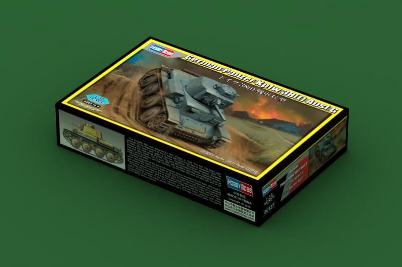 HobbyBoss 1:35 German Panzer Kpfw.38 (t) Ausf. G - Panzer Models