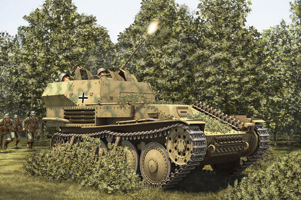 HobbyBoss 1/35 German 2cm Flak 38 Pz.Kpfw. 38 t