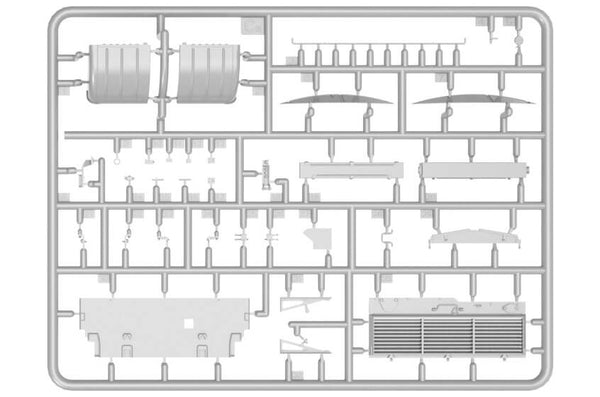 1/35 scale model Miniart T-54-3 Mod. 1951 with Interior