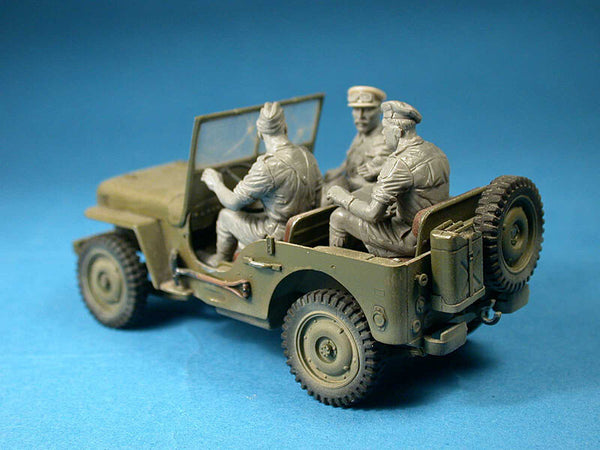 Miniart 1/35 - British Jeep Crew