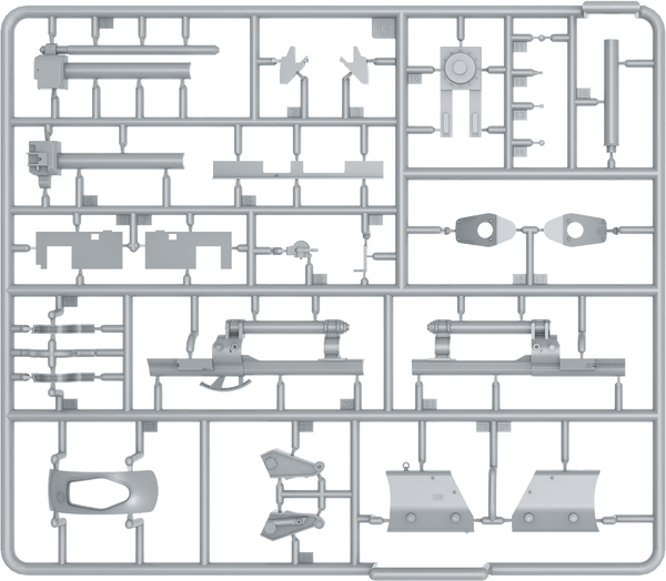 1/35 scale model Miniart SU-122 Early Production Plastic Kit 35181