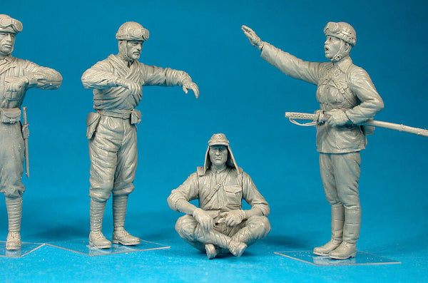 1/35 scale model Miniart Japanese Tank Crew