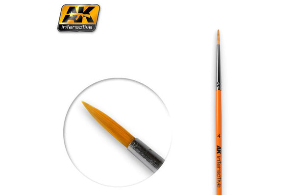 AK Interactive Synthetic Round modelling brush