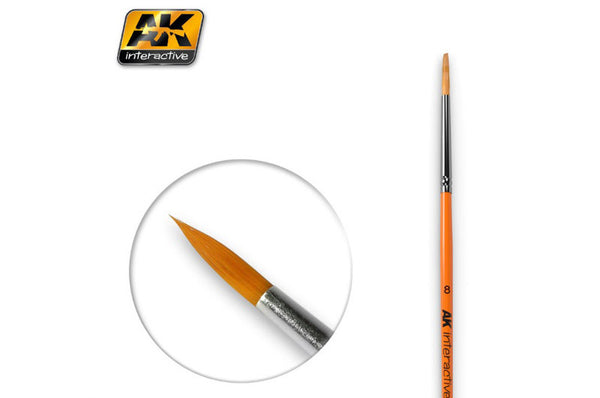 AK Interactive Synthetic Round modelling brush