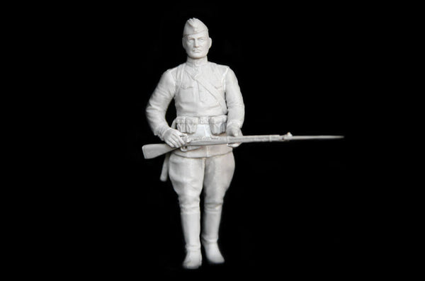 1/35 scale model MasterBox German Captives, 1944