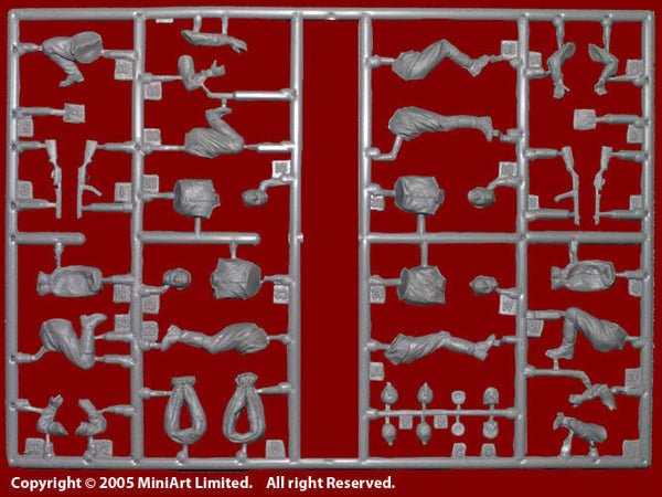 Miniart 1/35 Soviet infantry at rest